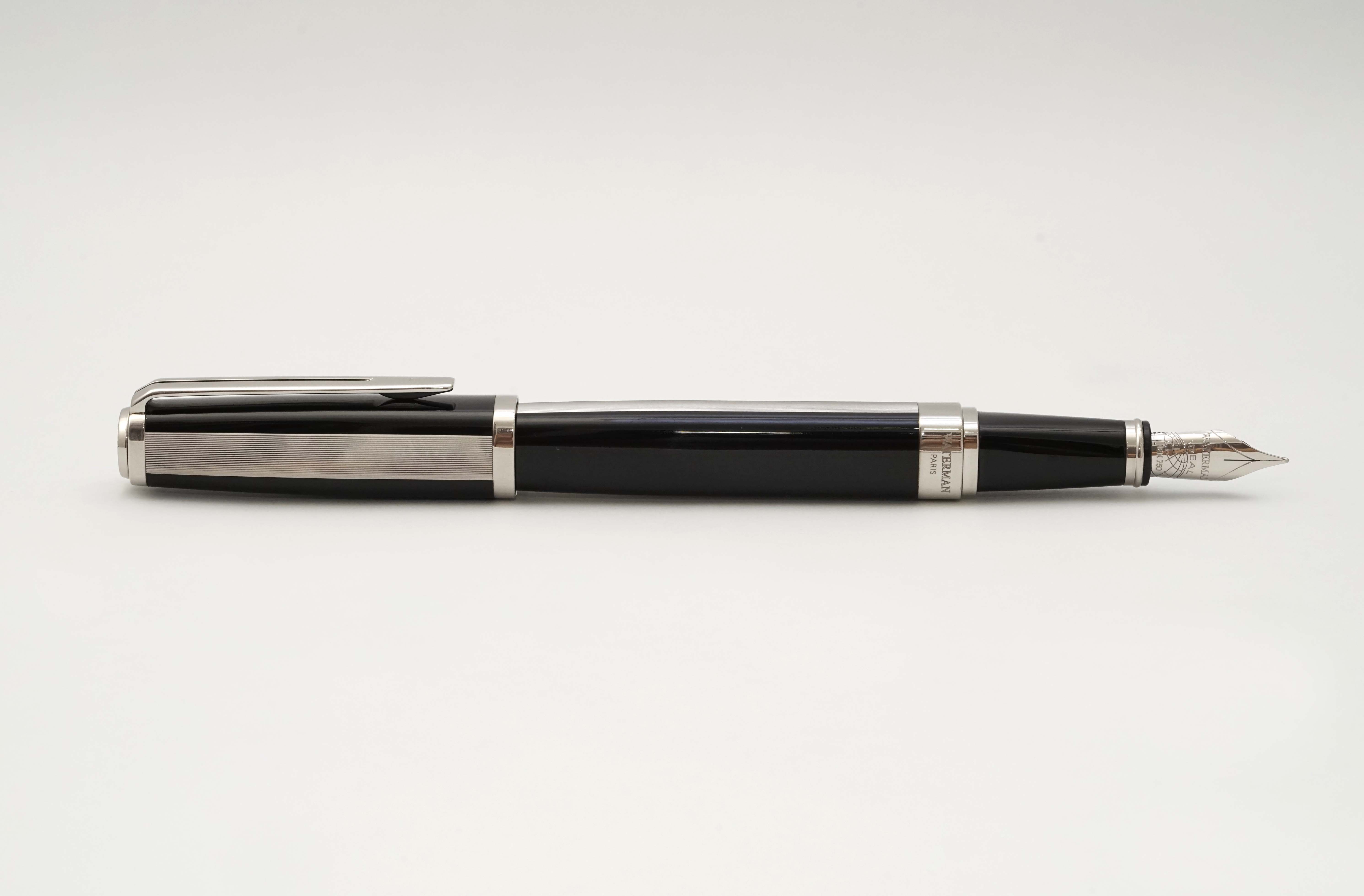 Bút máy Waterman Exception Night And Day Black ST 18K F