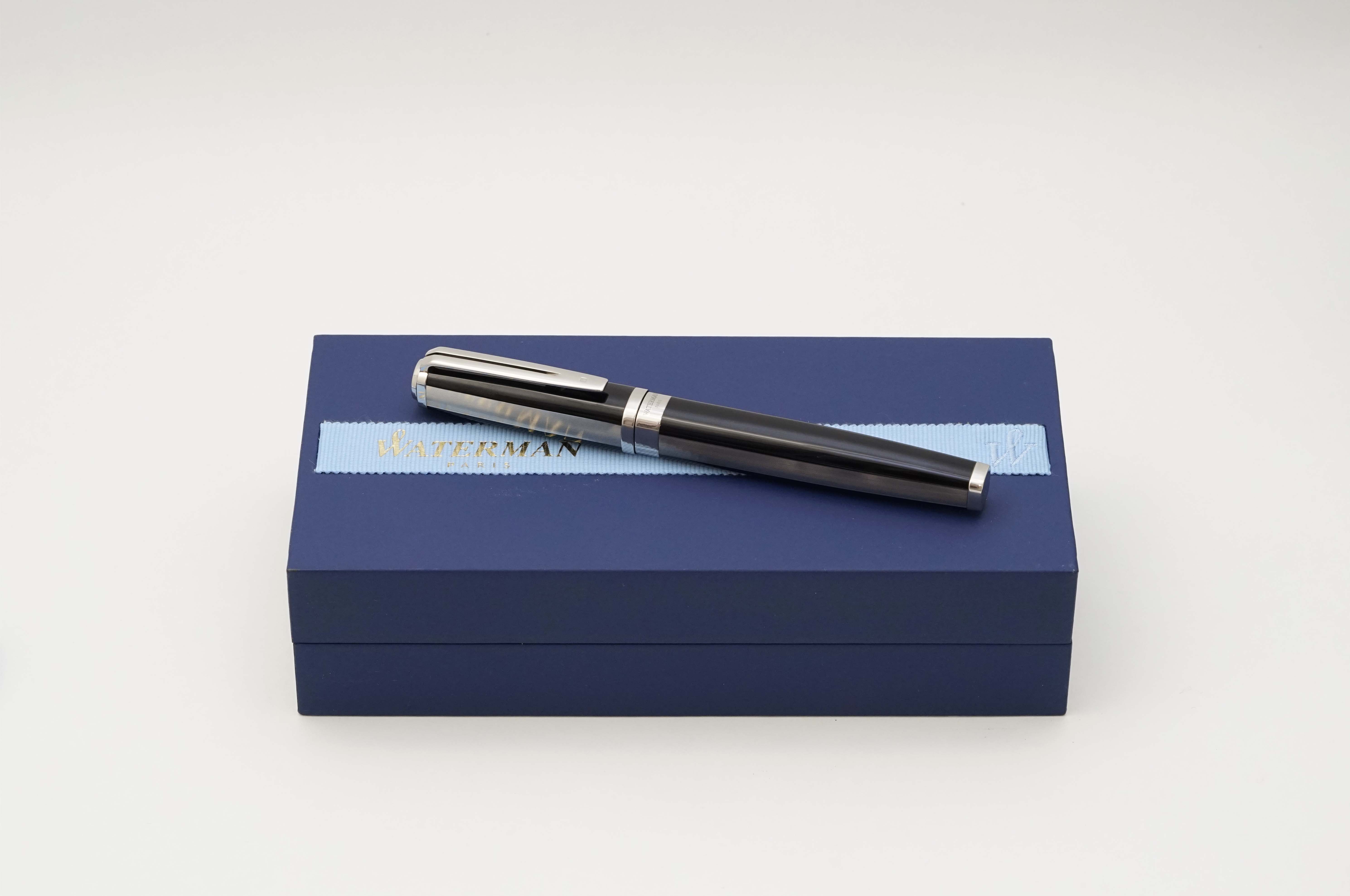 Bút máy Waterman Exception Night And Day Black ST 18K F