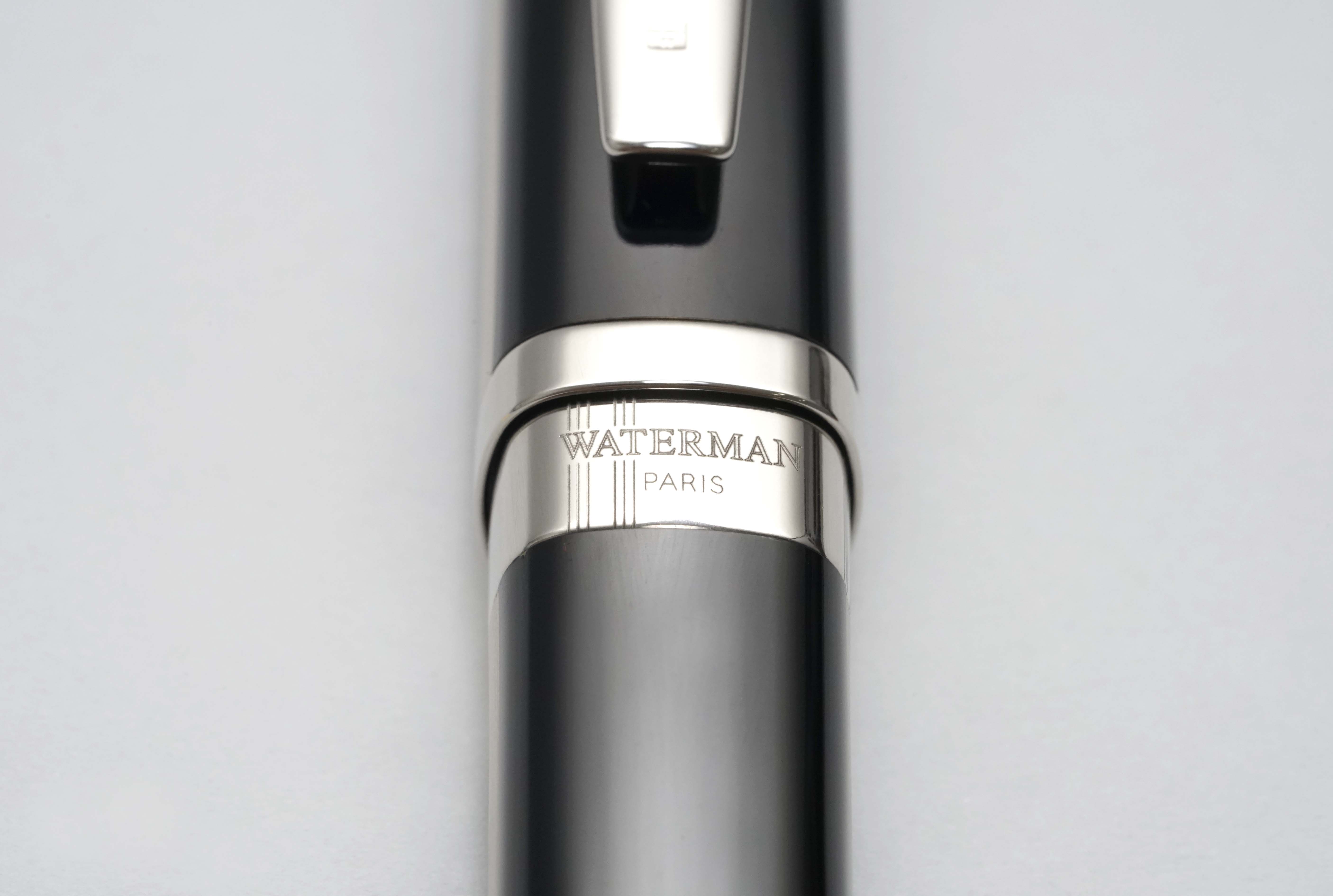 Bút máy Waterman Exception Night And Day Black ST 18K F