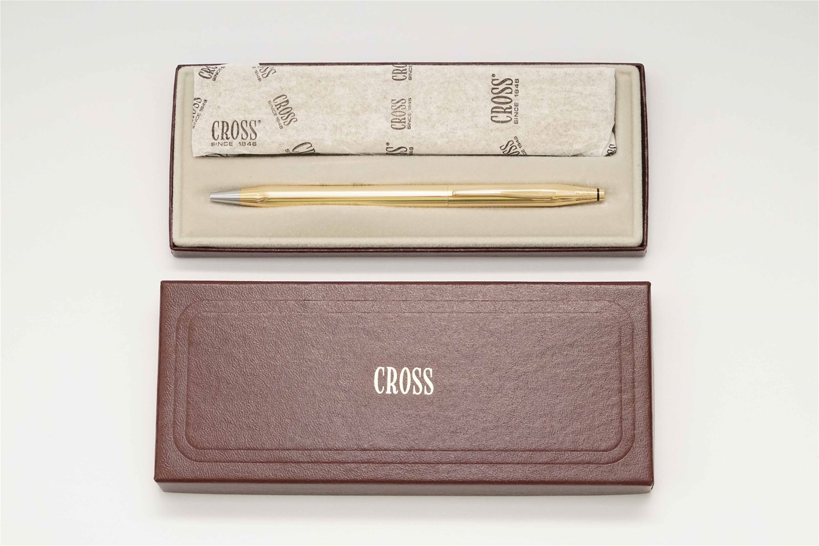 Bút bi Cross Classic Century 18K Gold Filled Ballpoint Pen