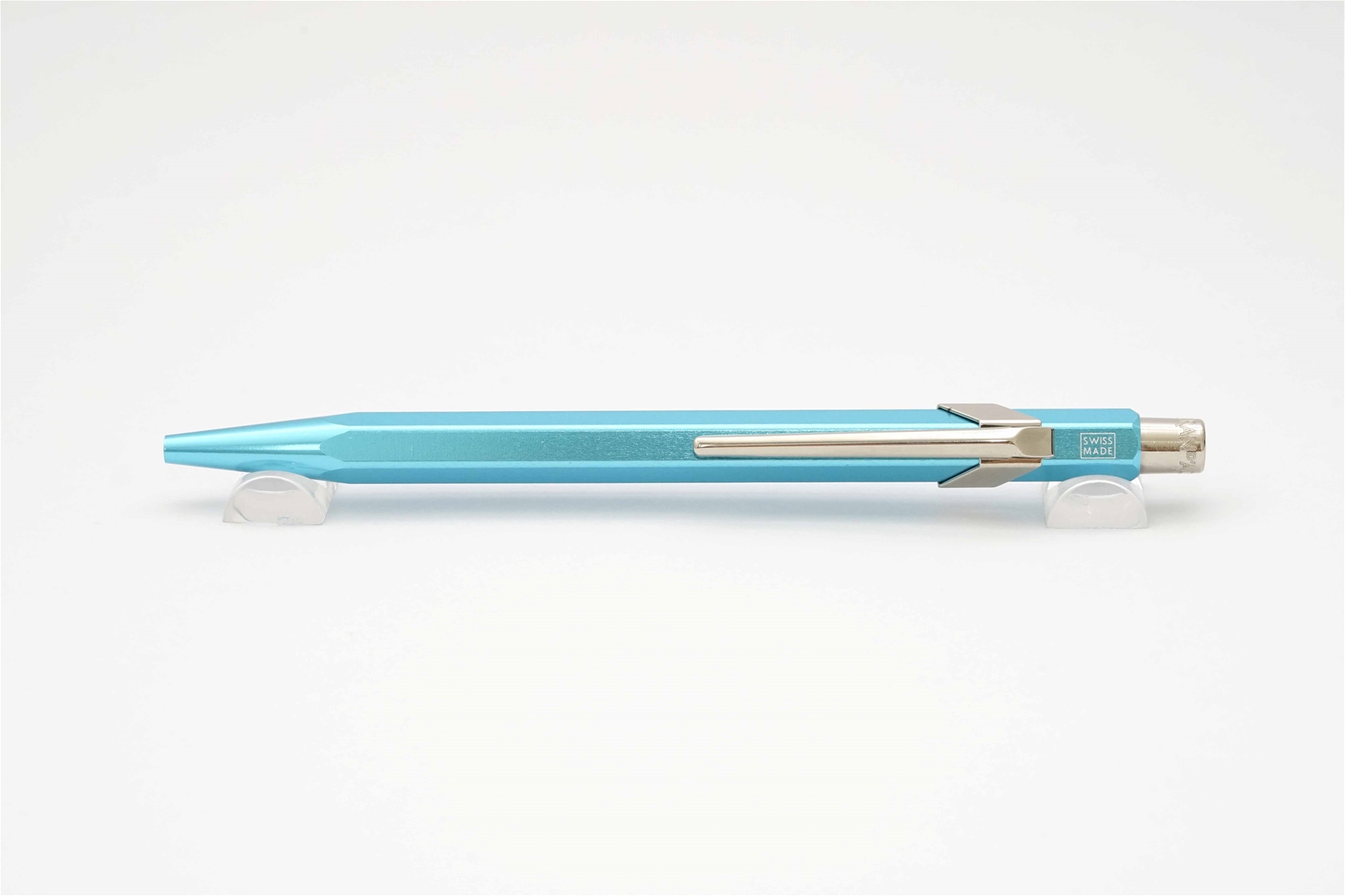 Bút bi Caran D'Ache 849 Claim Your Stlye Polar Blue Ballpoint Pen