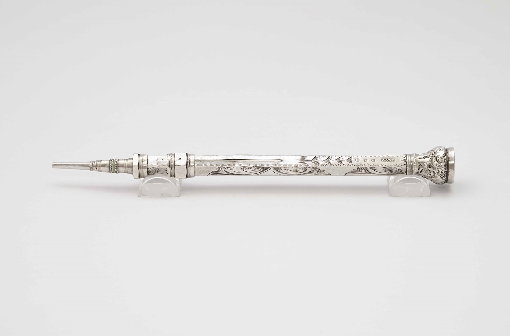 Bút chì Victorian Silver Propelling Pencil by William Vale & Son 