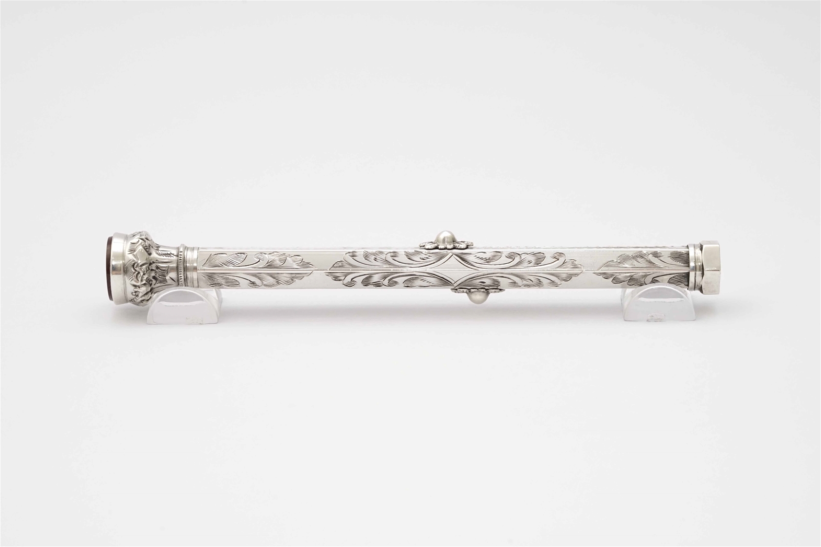 Bút Victorian Silver Sliding Dipping Pen & Propelling Pencil by William Vale & Son