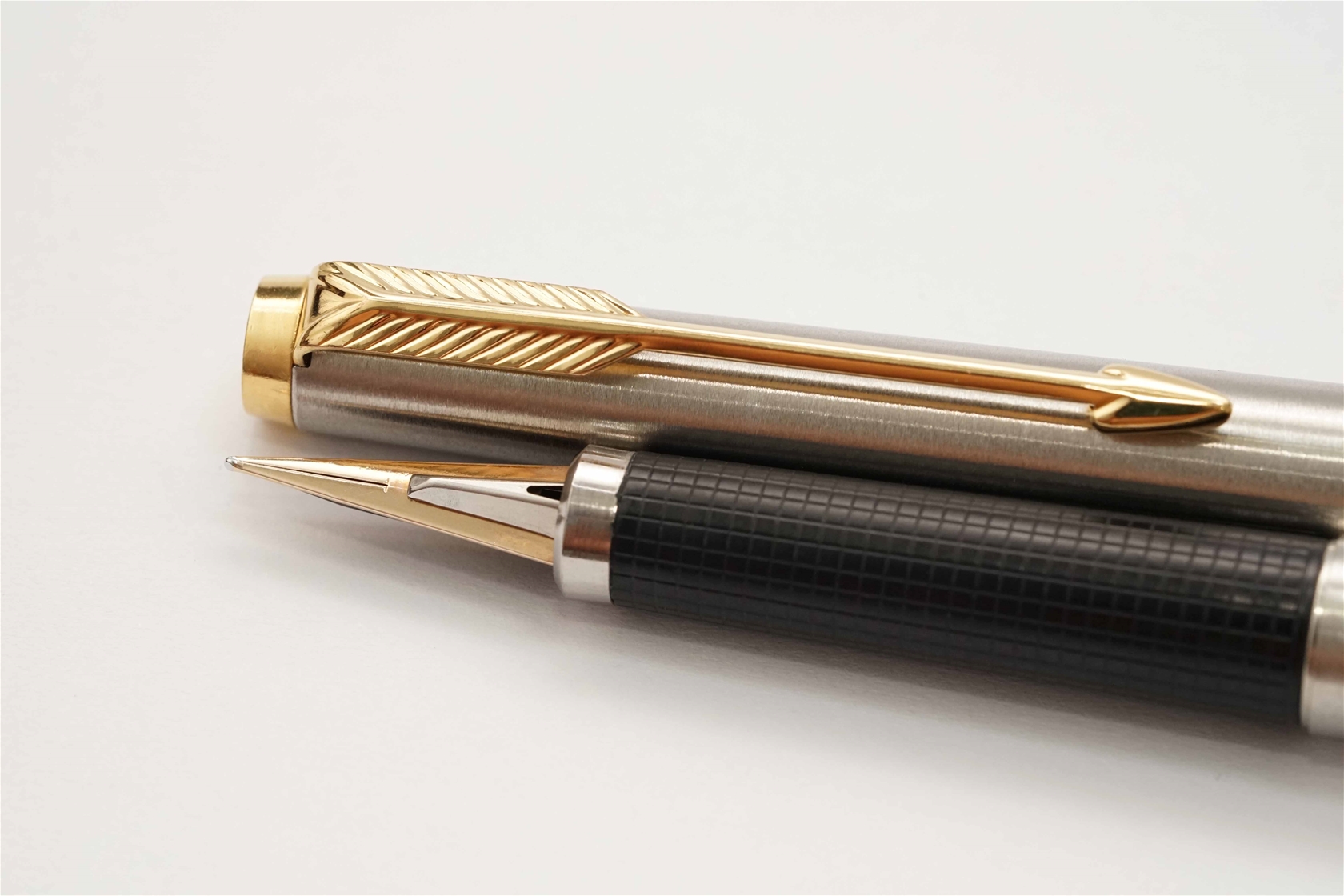 Bút máy Parker 180 Flighter Stainless Steel GT 14K XM