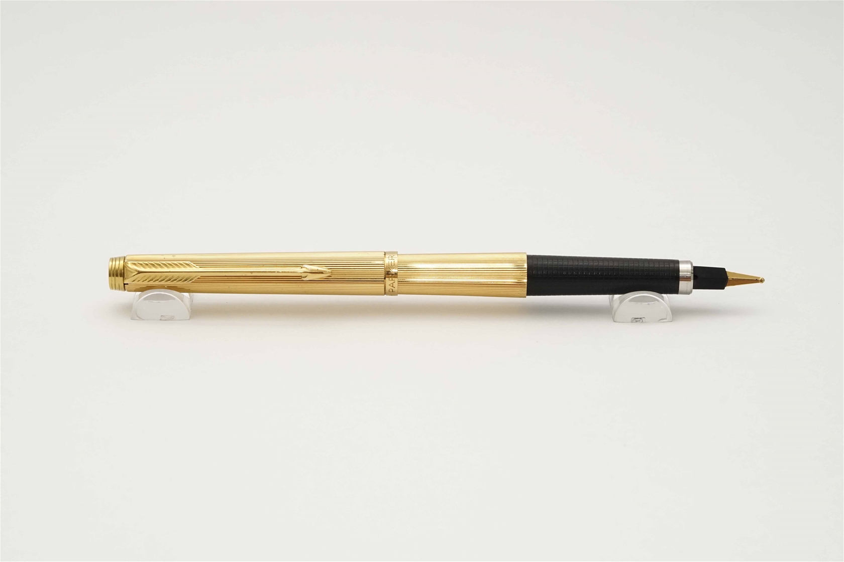 Bút máy Parker 180 Gold Plated Milleraies 14K B 