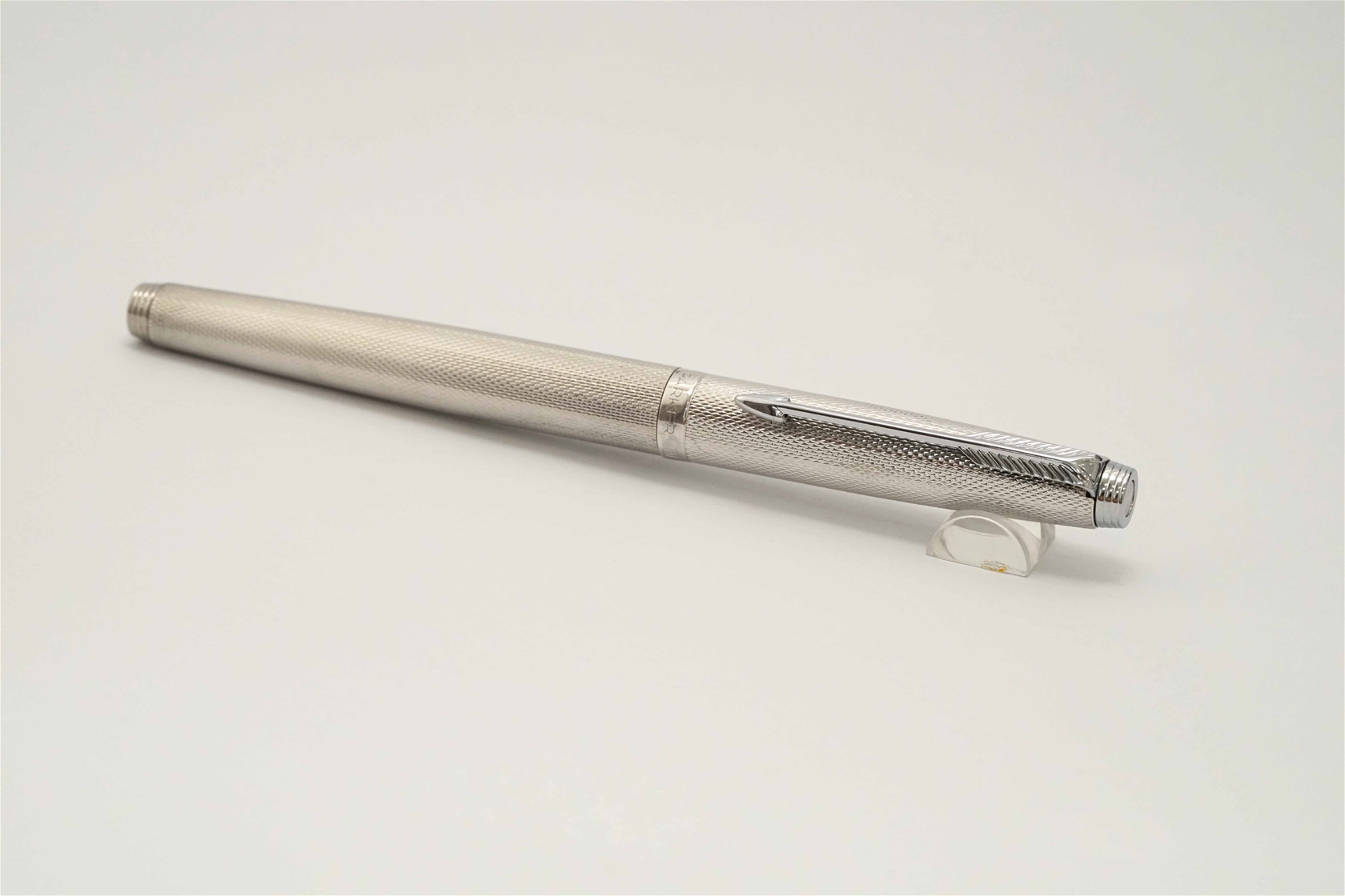 Bút máy Parker 75 Barleycorn Silver Plated 14K XF