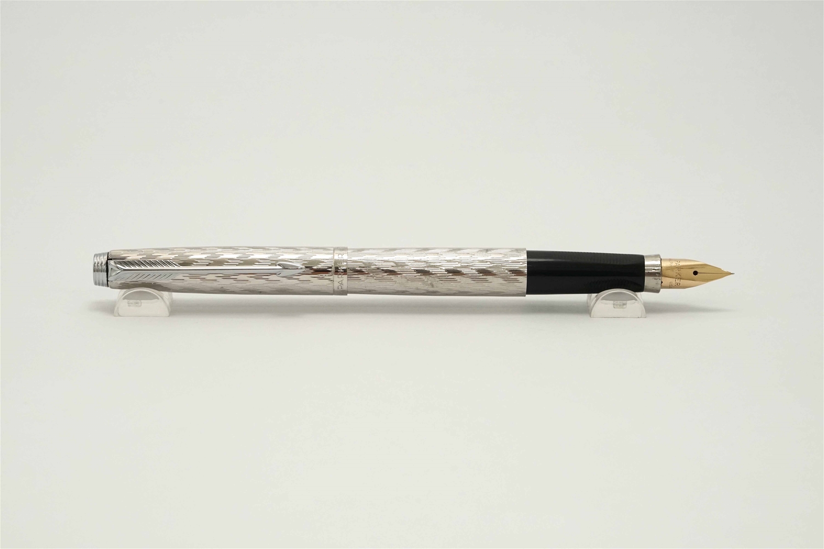 Bút máy Parker 75 Flamme Silver Plated 14K XF