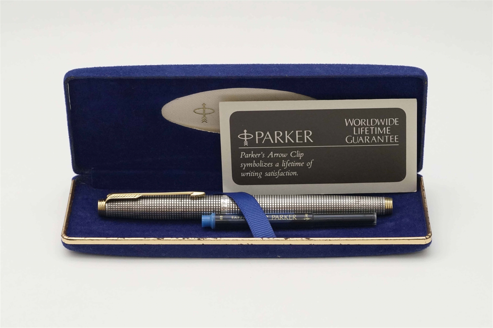 Bút máy Parker 75 Cisele Sterling Silver 14K F