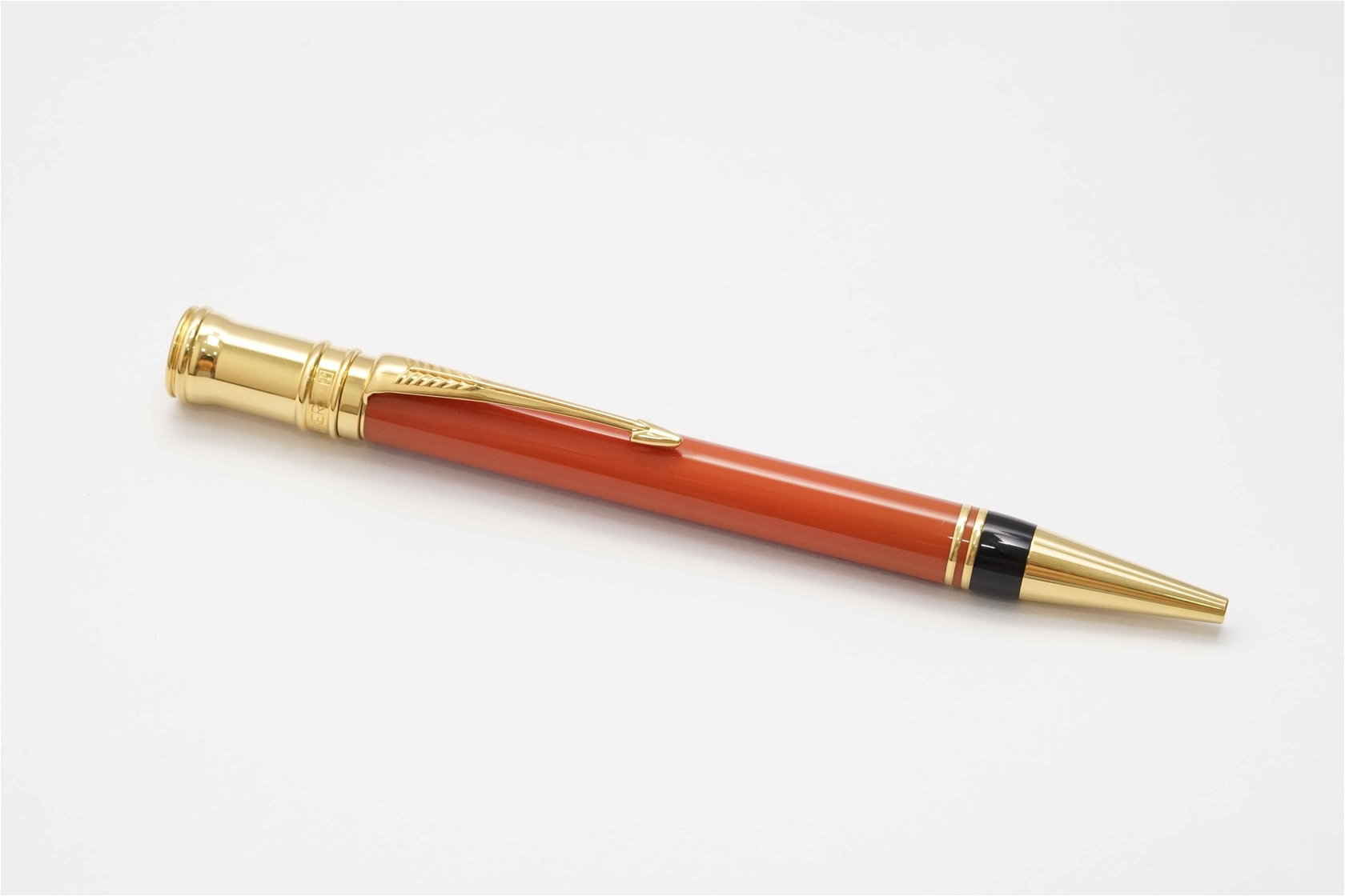 Bút bi Parker Duofold Special Edition Orange GT Ballpoint Pen