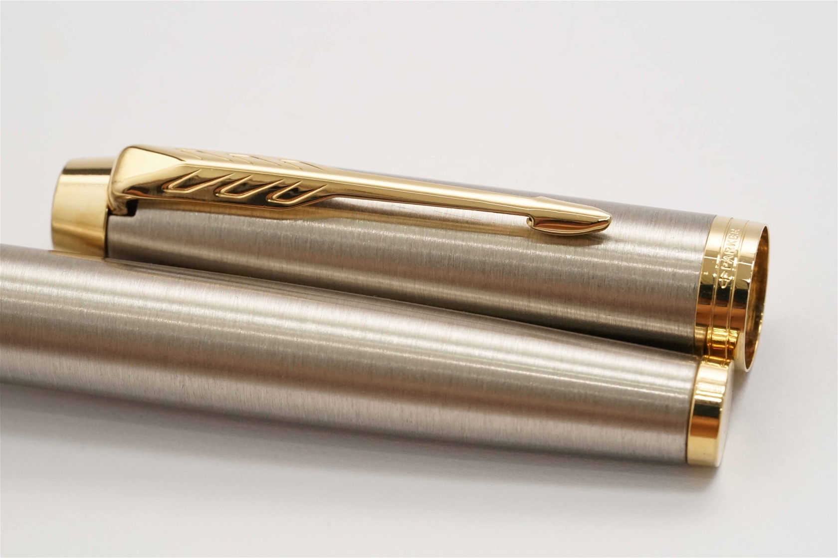 Bút máy Parker IM Brushed Metal GT Steel F