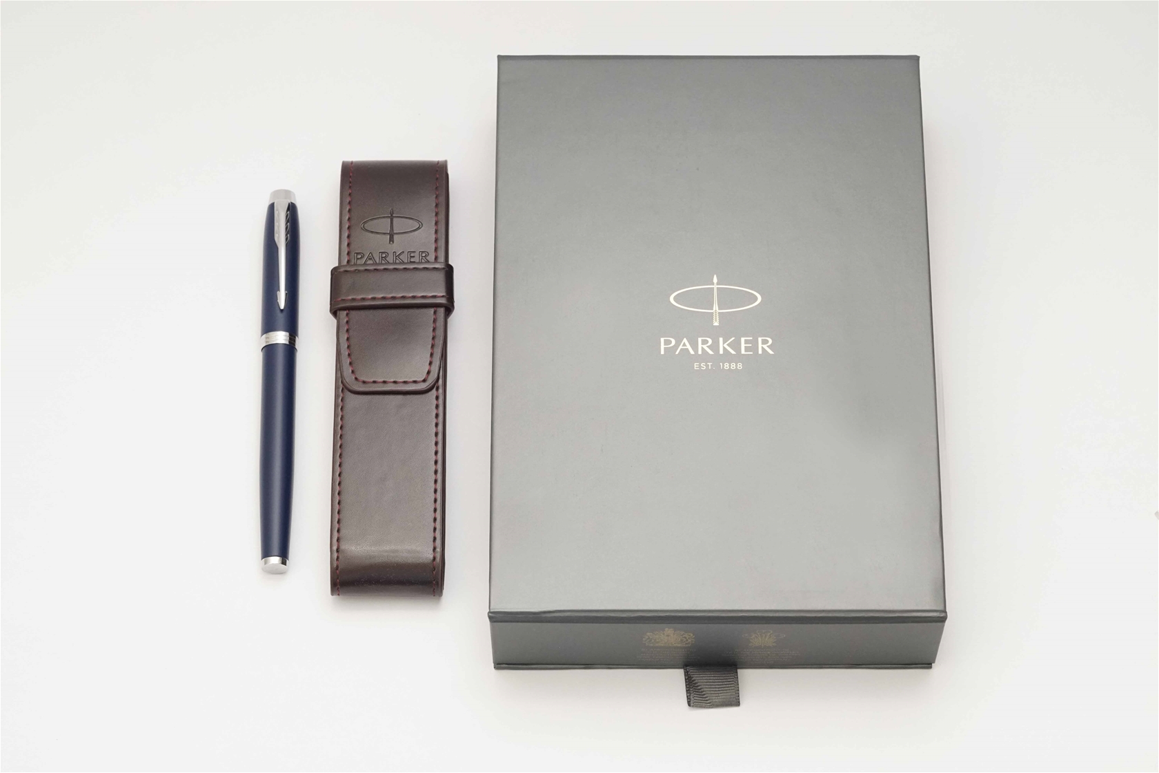 Bút máy Parker IM Matte Blue CT Steel F 