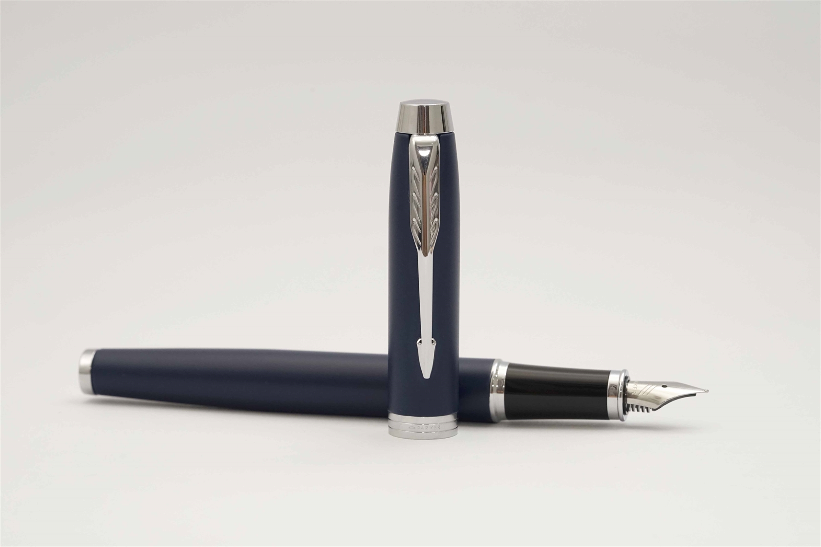 Bút máy Parker IM Matte Blue CT Steel F 