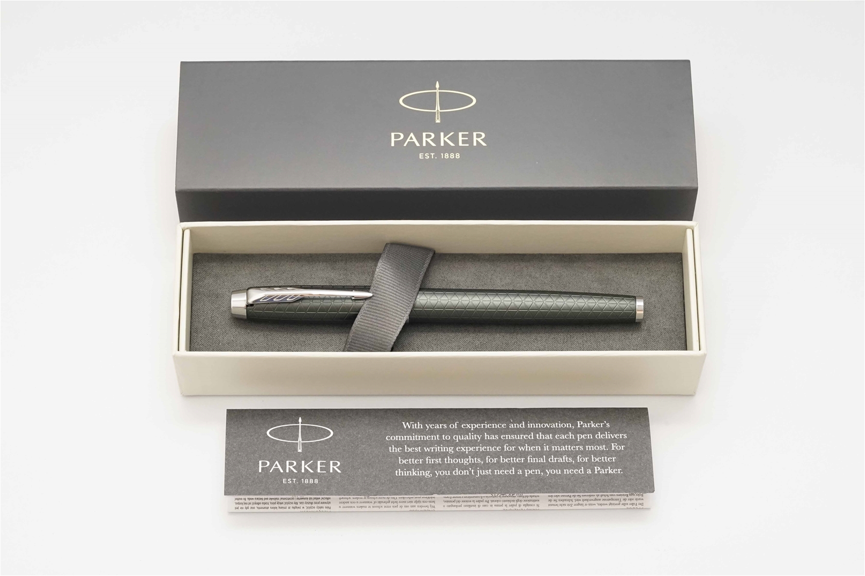 Bút máy Parker IM Premium Dark Green CT Steel F