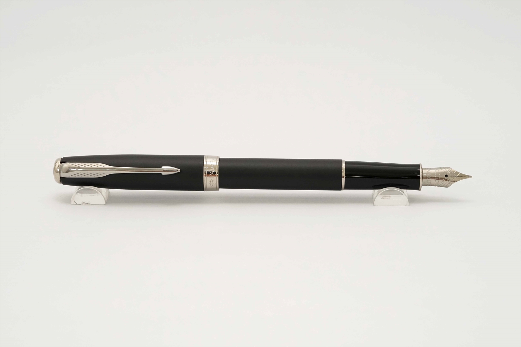 Bút máy Parker Sonnet 2007 Matte Black CT Steel M