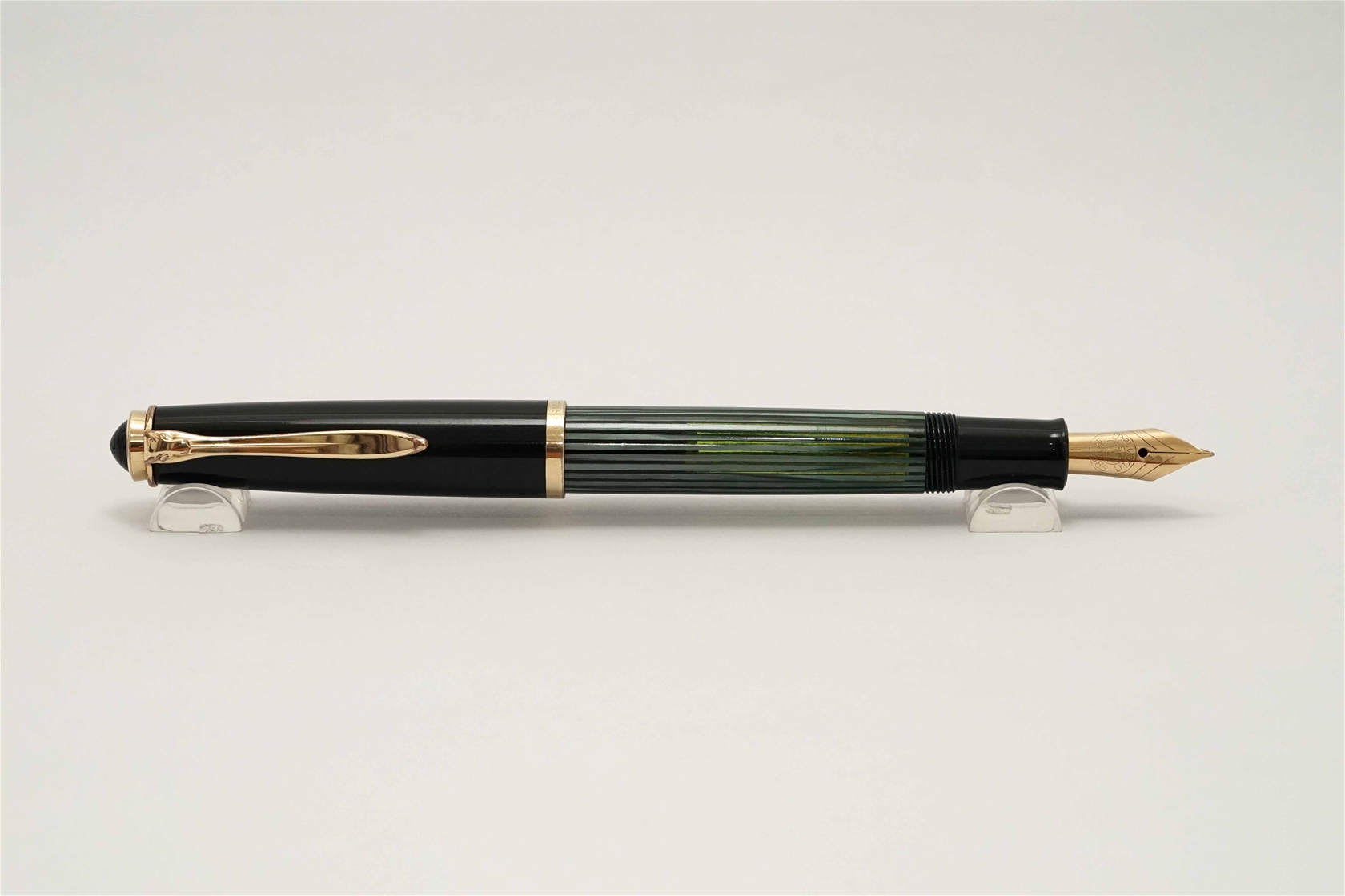 Bút máy Pelikan 400NN Tortoise Green Striped Gunther Wagner 14K F