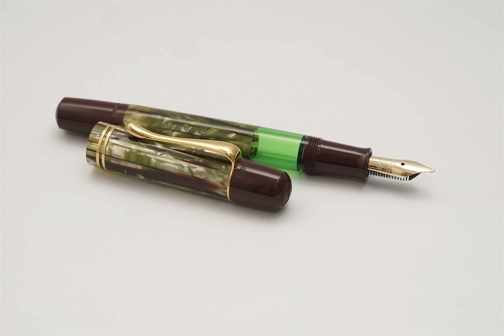 Bút máy Pelikan M101N Tortoiseshell Brown Special Edition 14K M