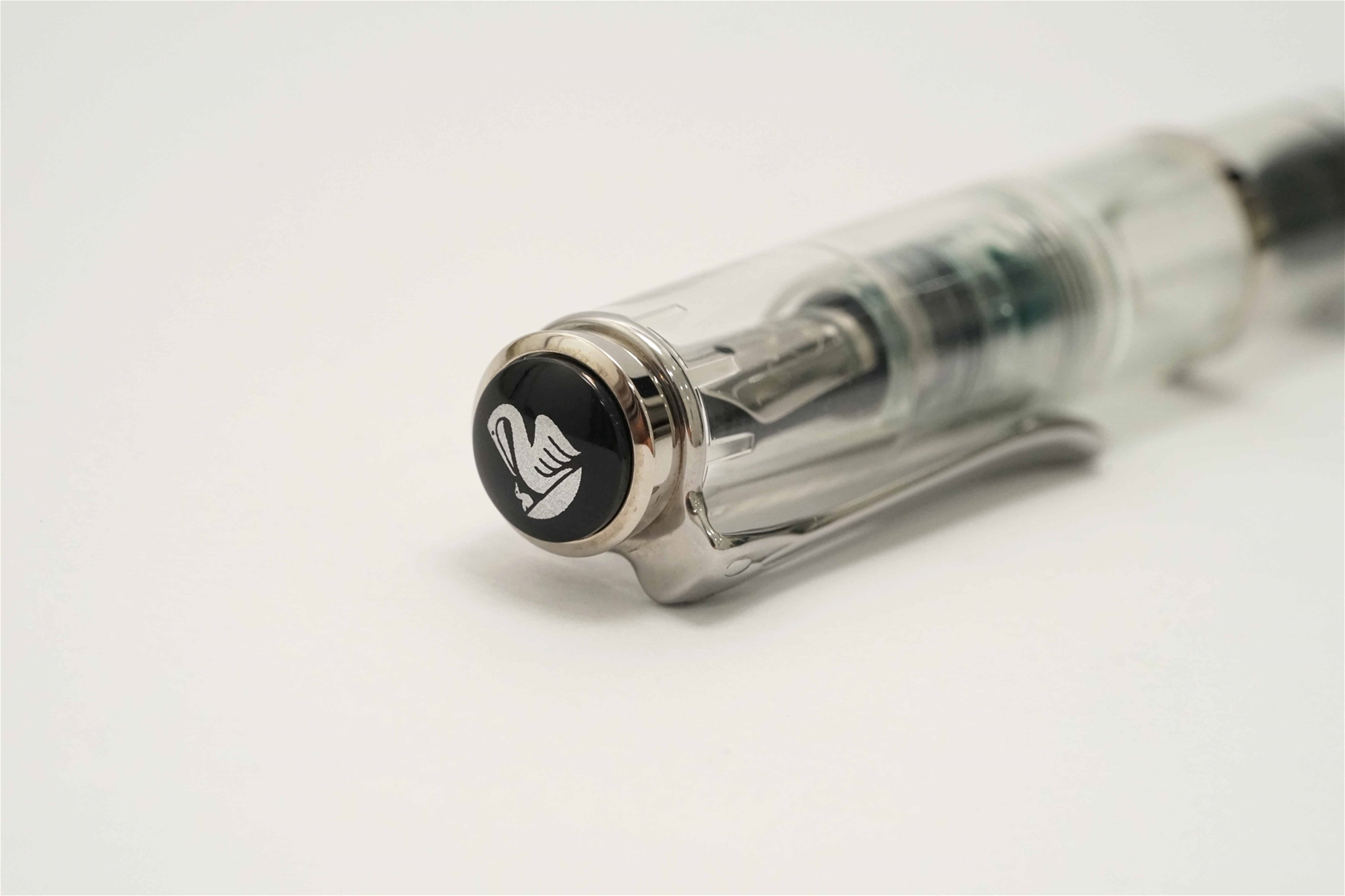 Bút máy Pelikan M205 Clear Demonstrator Steel B