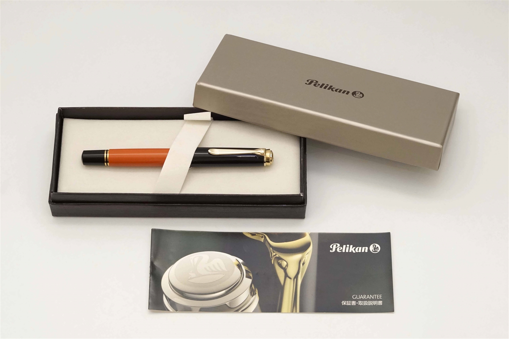 Bút máy Pelikan Souveran M800 Burnt Orange 18K M 