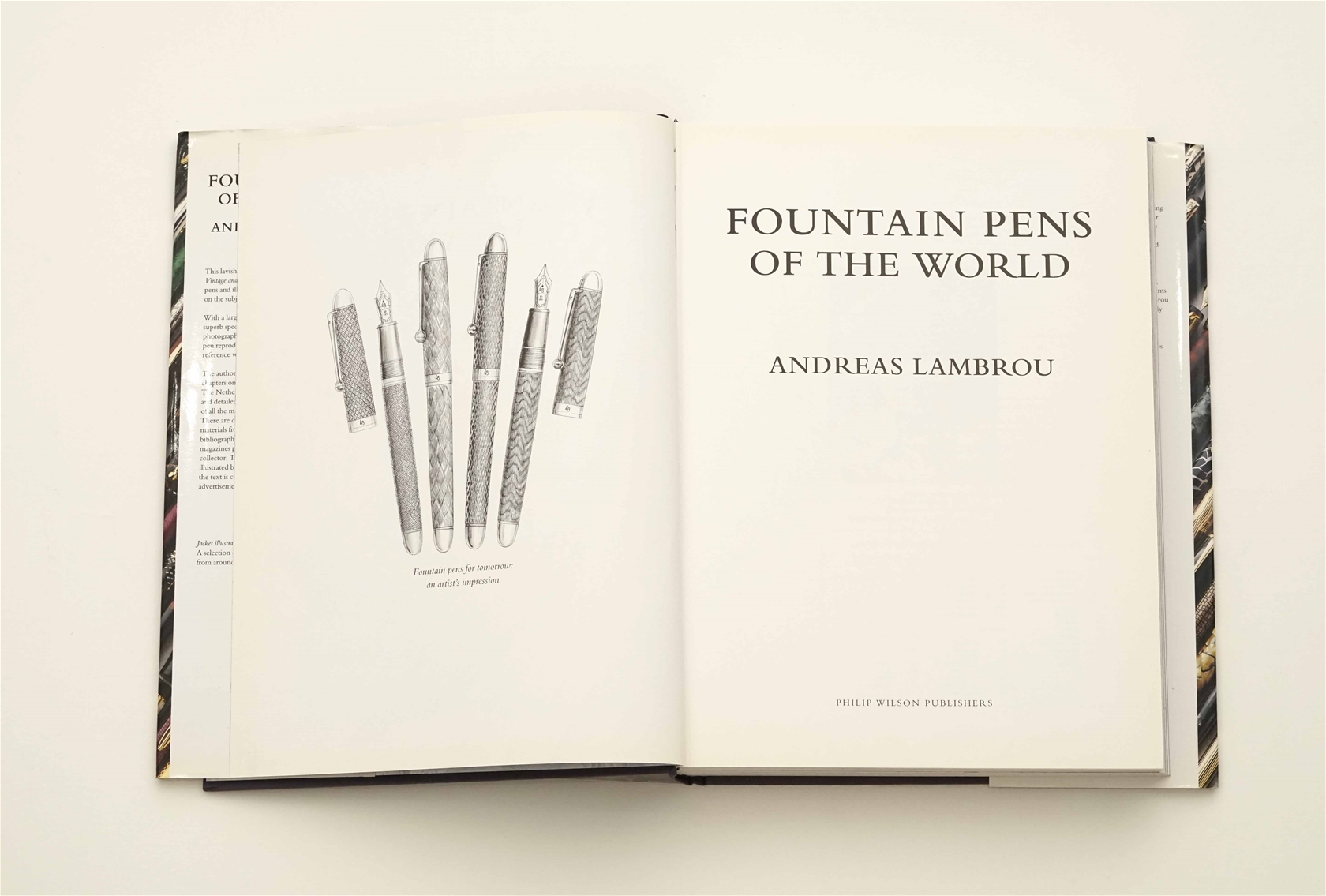 Sách chuyên đề Fountain Pens Of The World - Tác giả Andreas Lambrou