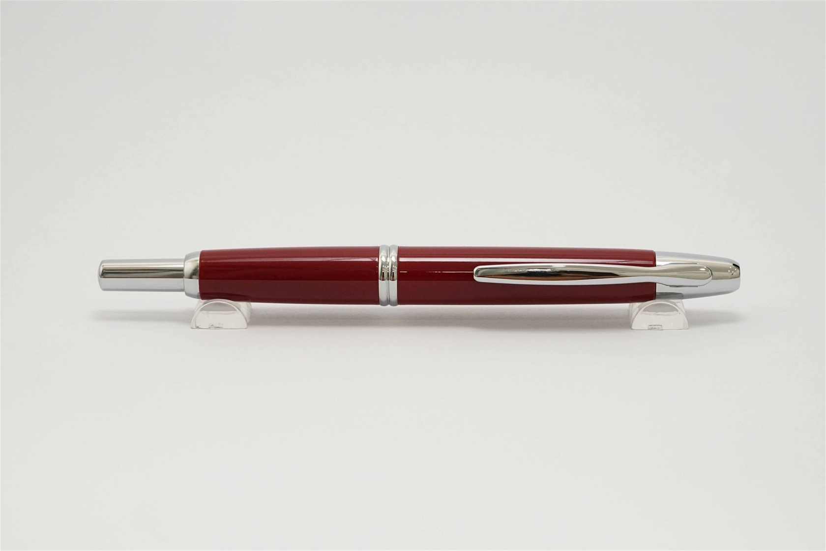 Bút máy Pilot Capless Vanishing Point Deep Red Steel F