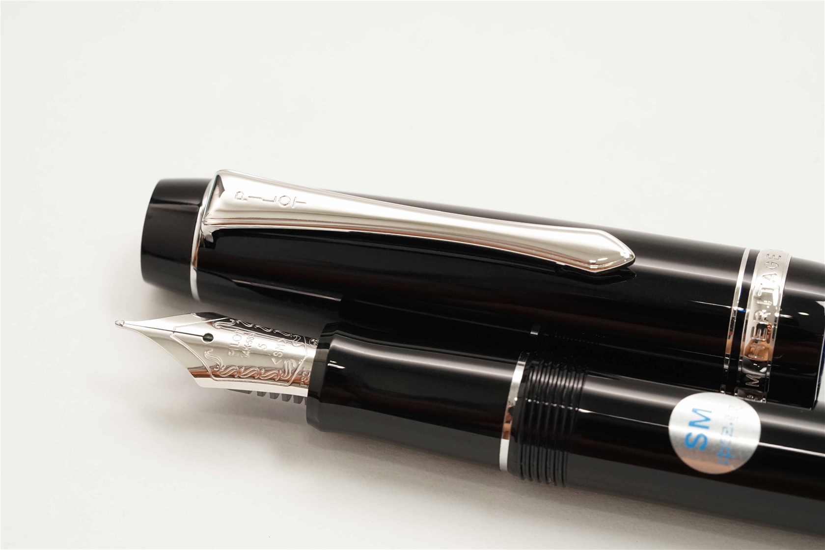 Bút máy Pilot Custom Heritage 91 Black 14K SM