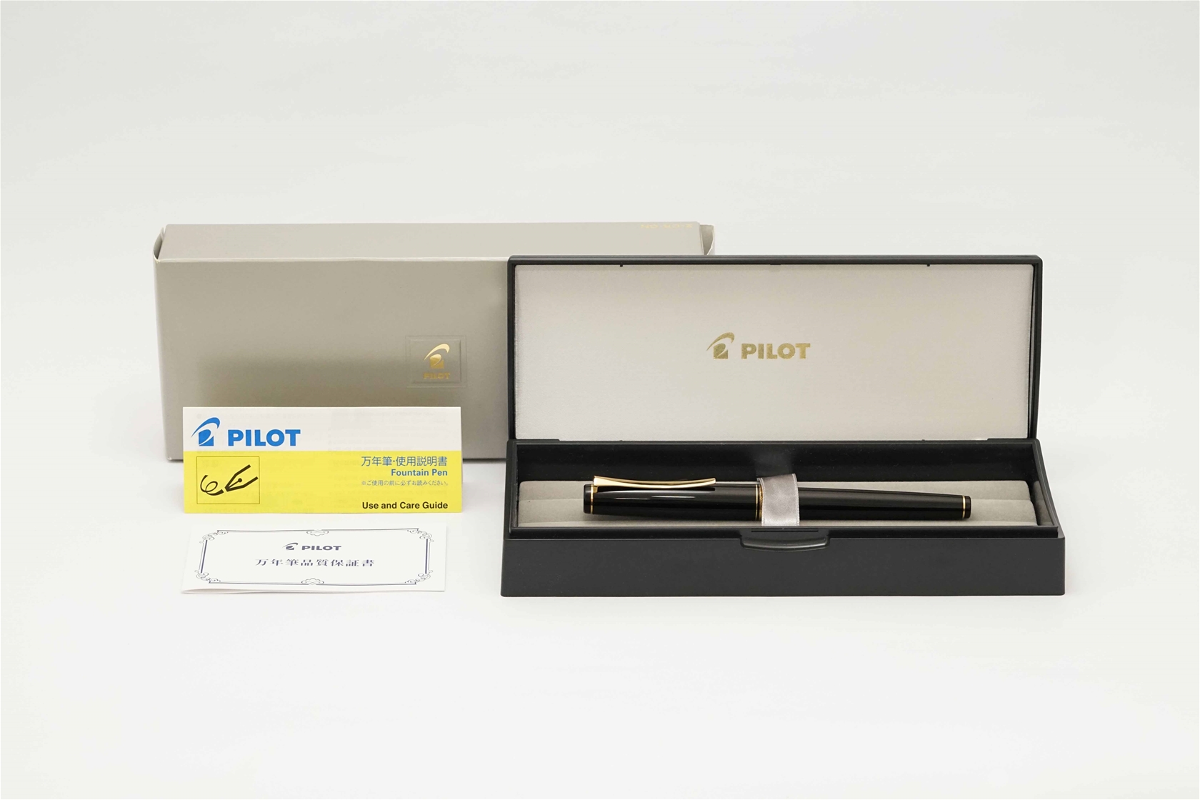 Bút máy Pilot Elabo Falcon Black 14K SF