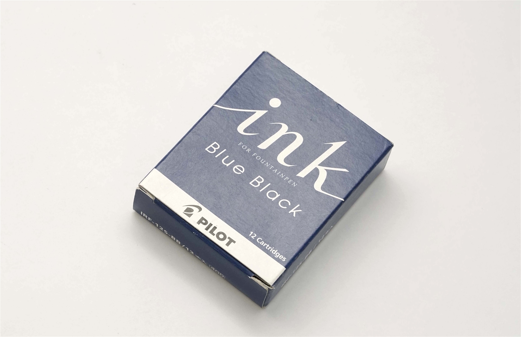 Ống mực bút máy Pilot Quink Blue Black Ink Cartridge (12 pcs)