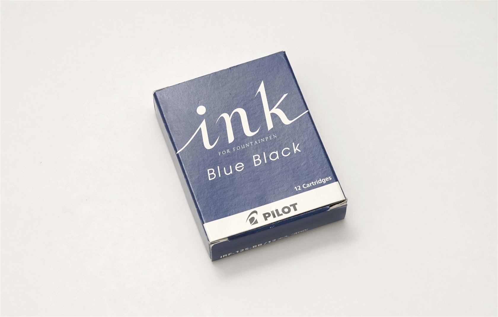 Ống mực bút máy Pilot Quink Blue Black Ink Cartridge (12 pcs)