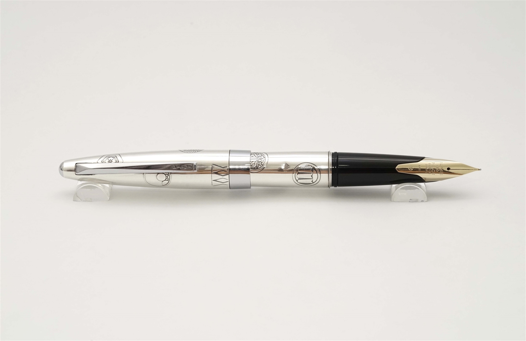 Bút máy Pilot Namiki Custom Kamon Sterling Silver 14K M