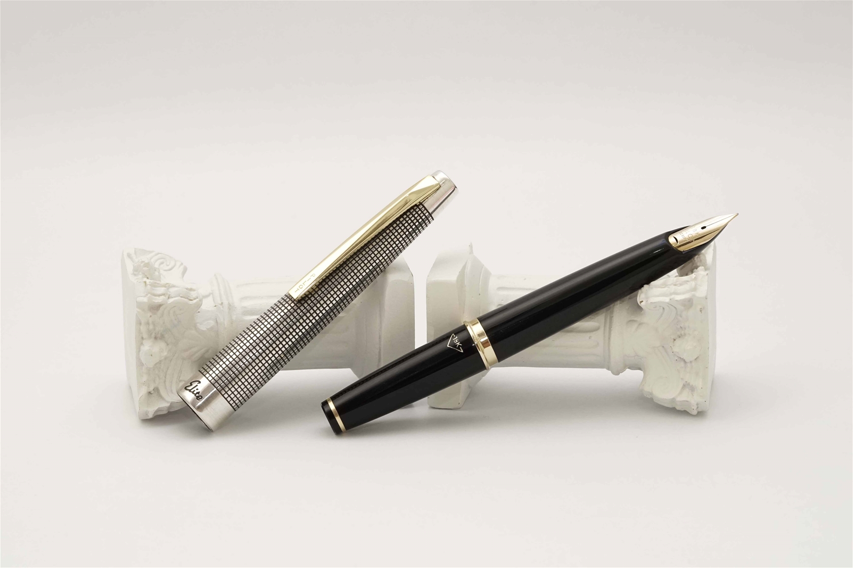 Bút máy Pilot Namiki Elite Sterling Silver Cross-Hatch Cap 18K F