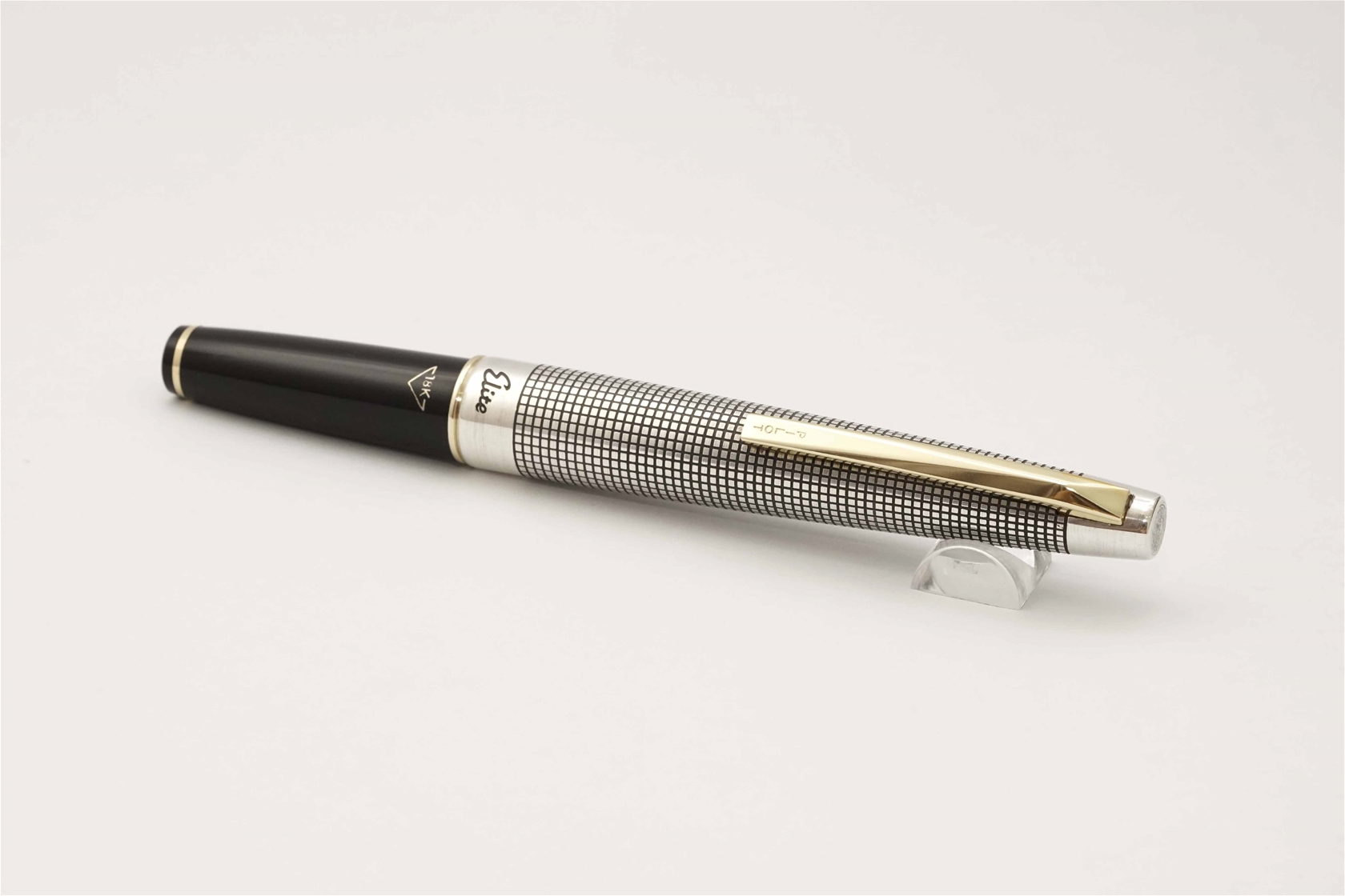 Bút máy Pilot Namiki Elite Sterling Silver Cross-Hatch Cap 18K F