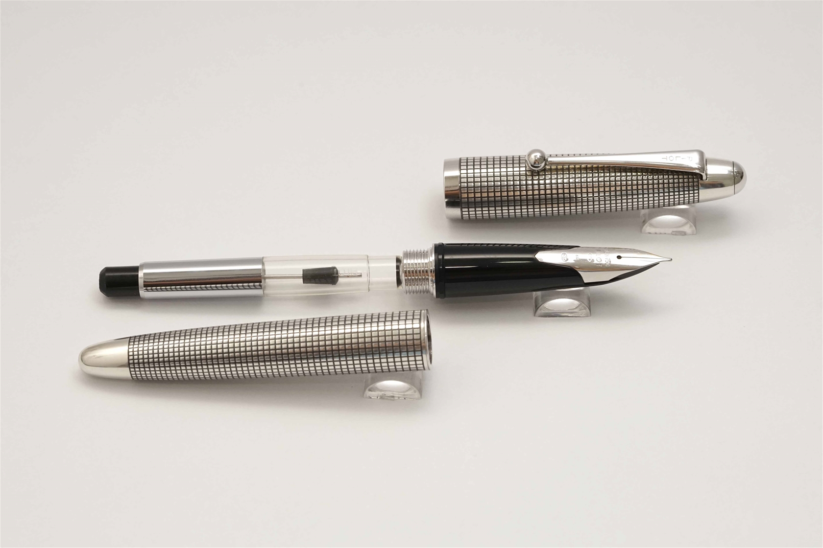 Bút máy Pilot Namiki Sterling Silver Ishidatami Lattice 18K M