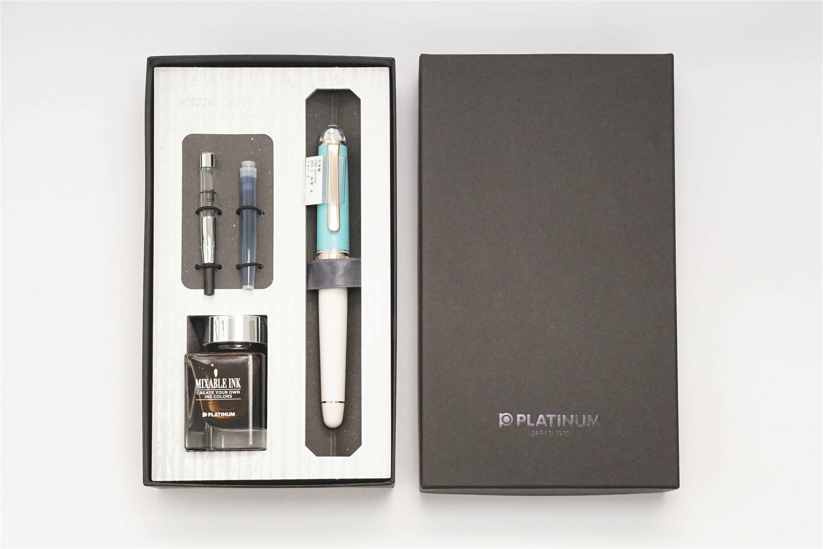 Bút máy Platinum 3776 Century Shape of a Heart Bluebird 14K M