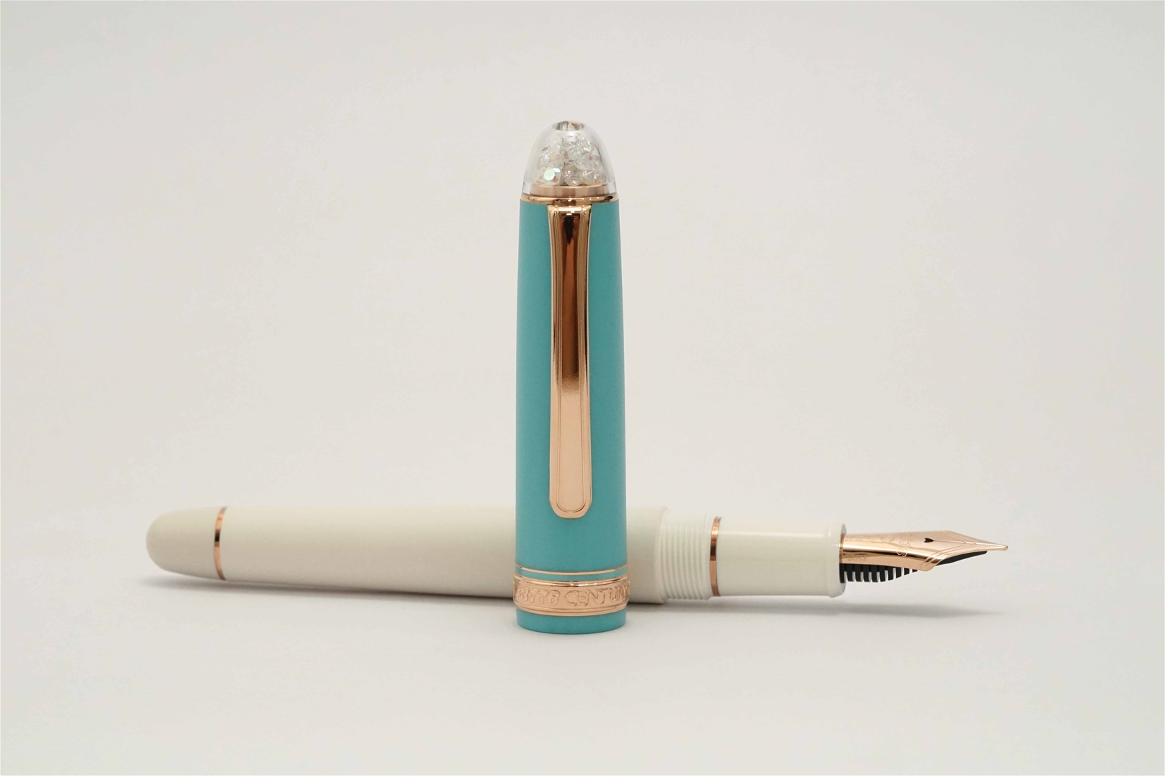 Bút máy Platinum 3776 Century Shape of a Heart Bluebird 14K M