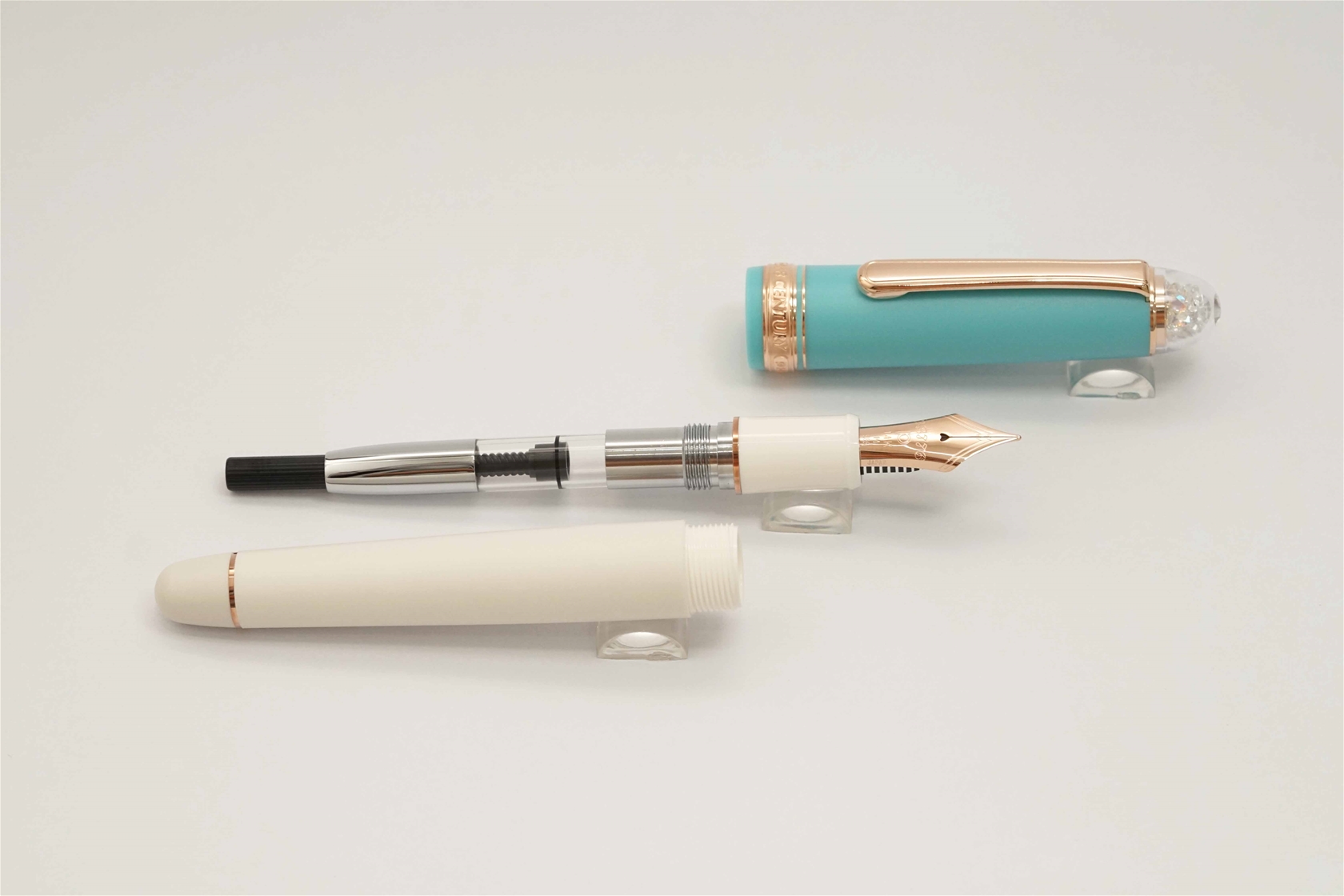 Bút máy Platinum 3776 Century Shape of a Heart Bluebird 14K M