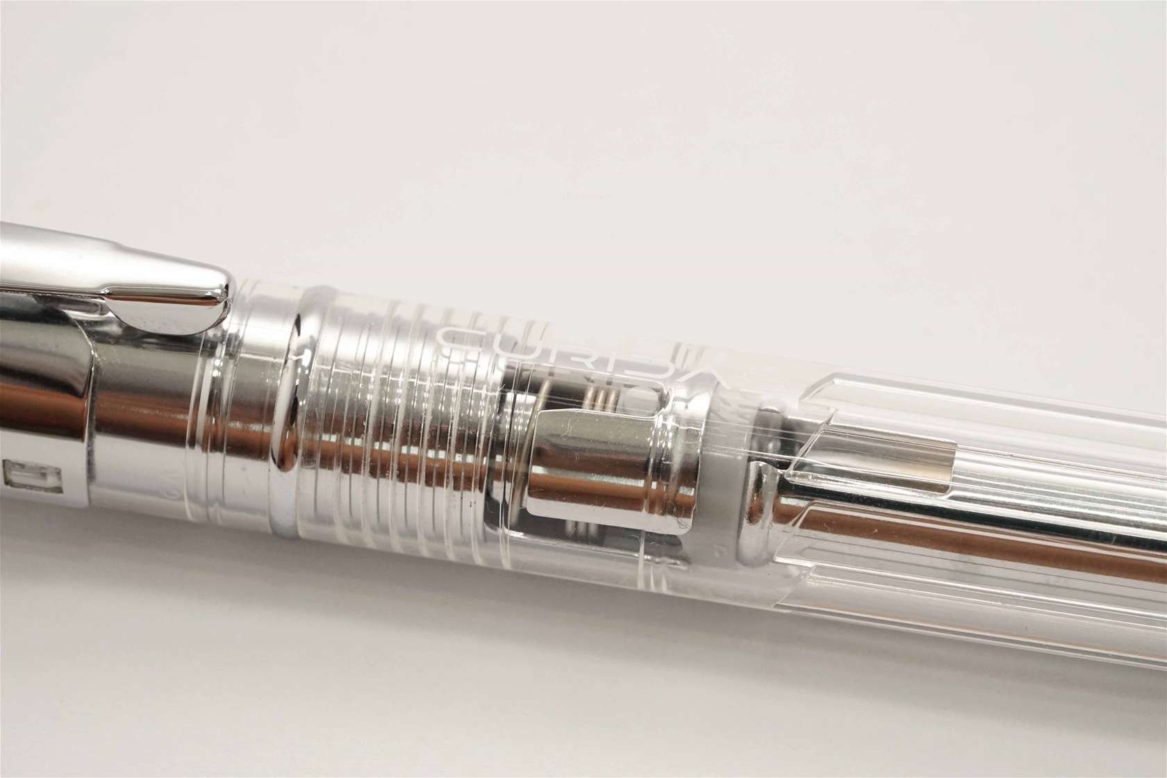 Bút máy Platinum Curidas Prism Crystal Steel EF