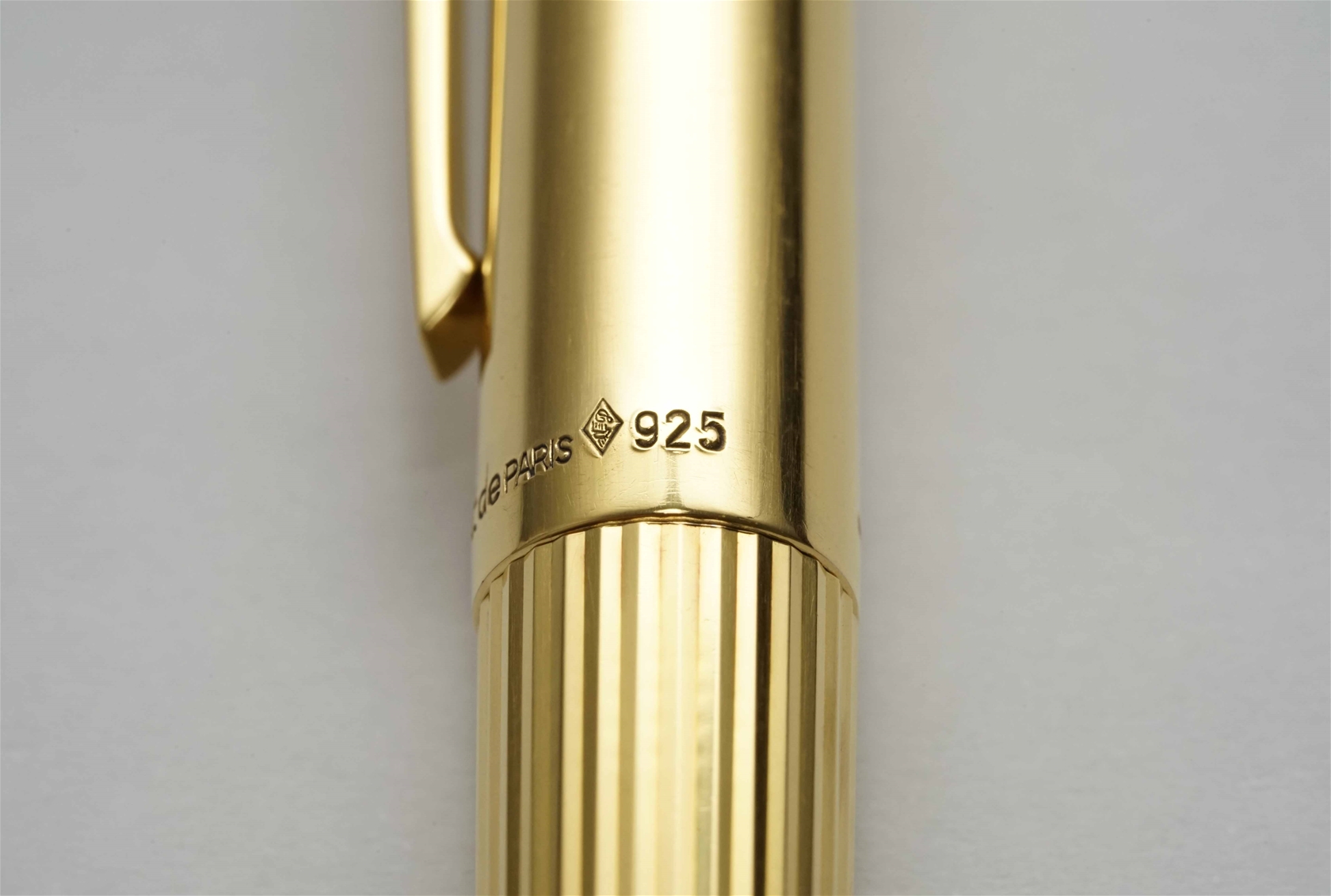 Bút máy S.T. Dupont Classic Vermeil Sterling Silver 925 18K M
