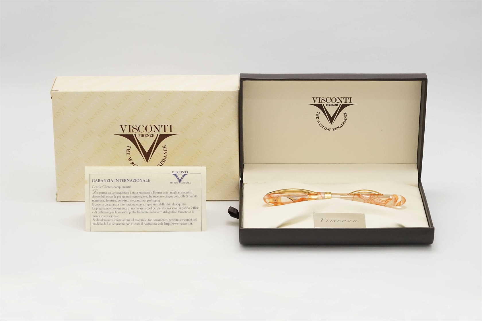 Bút máy Visconti Millennium Arc Orange Limited Edition 18K M