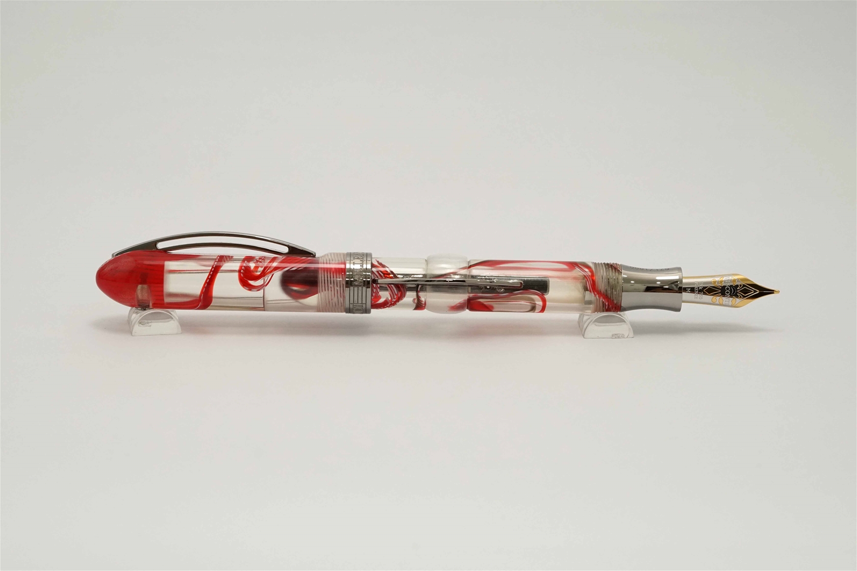 Bút máy Visconti Millennium Arc Red Demonstrator Limited Edition 18K M