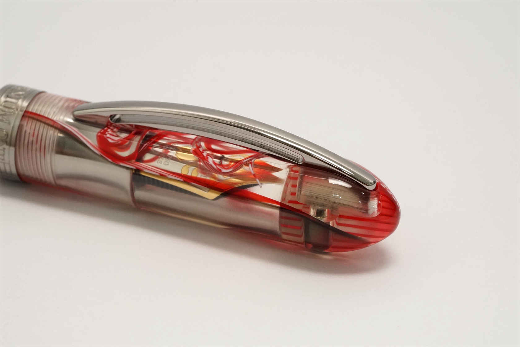Bút máy Visconti Millennium Arc Red Demonstrator Limited Edition 18K M
