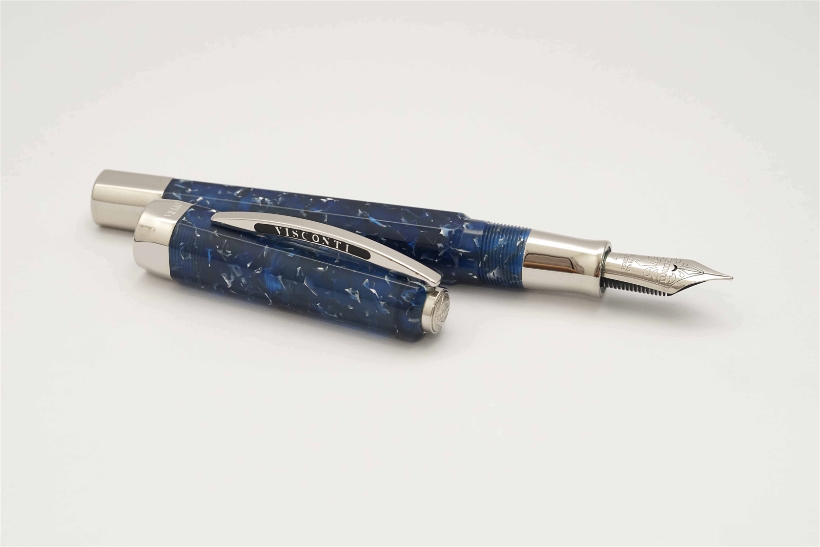 Bút máy Visconti Opera Blue Deep Ocean Limited Edition 23Pd F