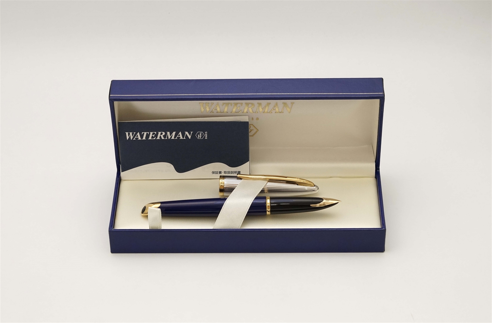 Bút máy Waterman Carene Deluxe Blue 18K F