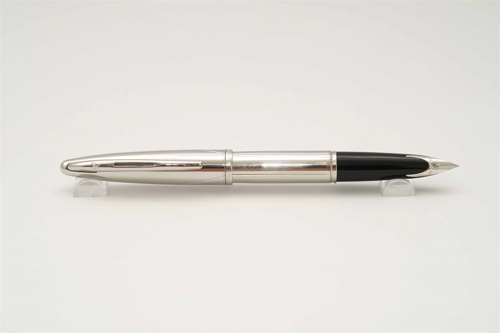 Bút máy Waterman Carene Silver Meridian ST 18K F