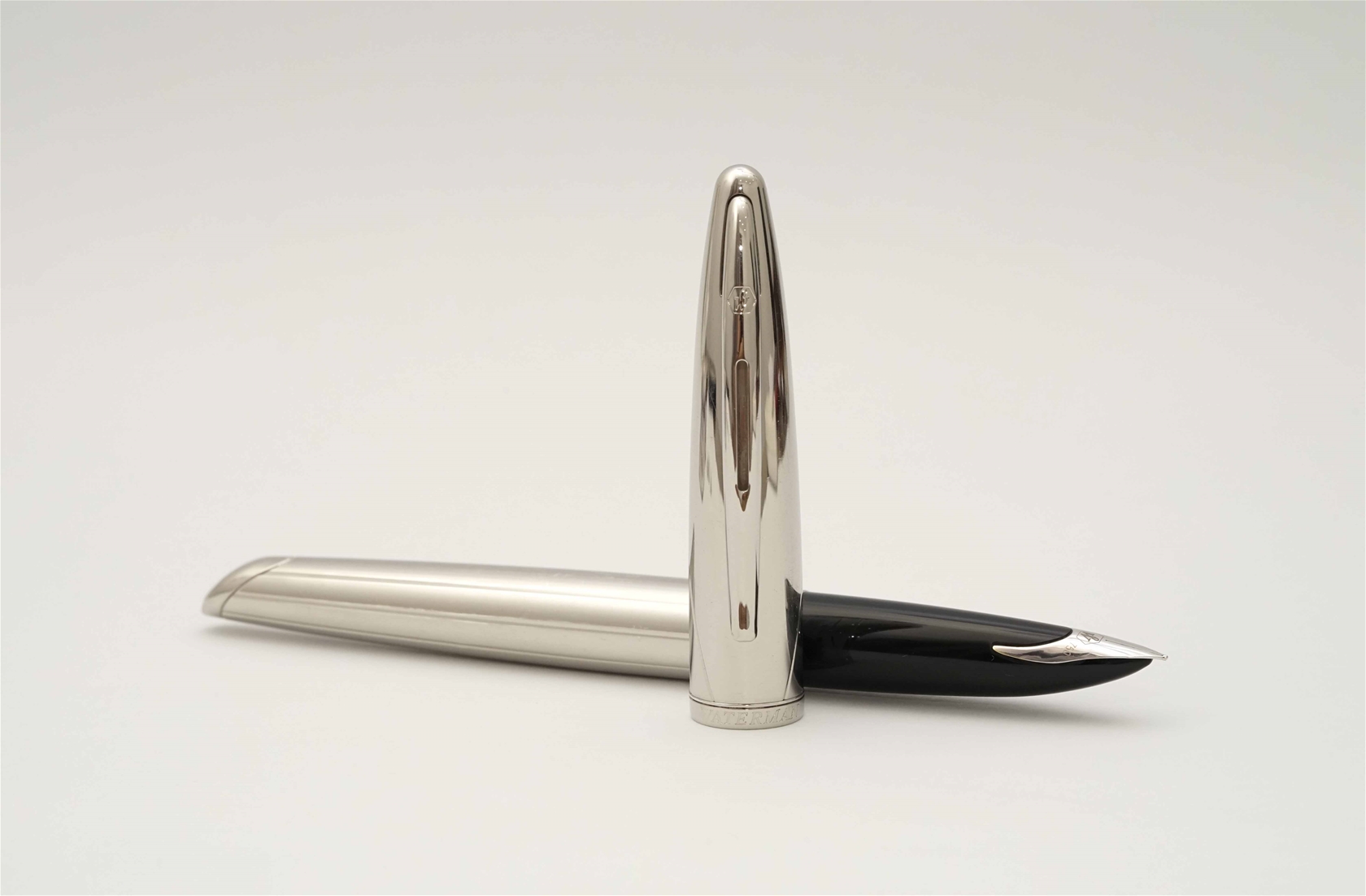 Bút máy Waterman Carene Silver Meridian ST 18K F