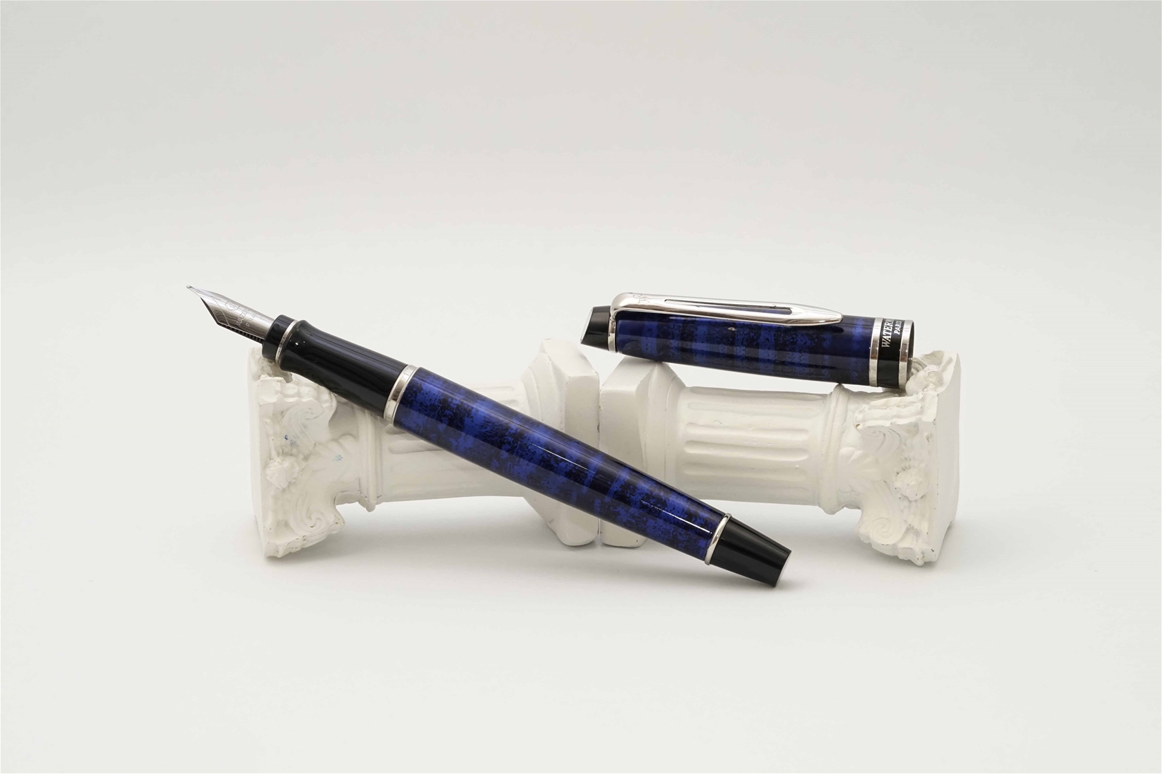 Bút máy Waterman Expert II Dune Blue CT Steel F