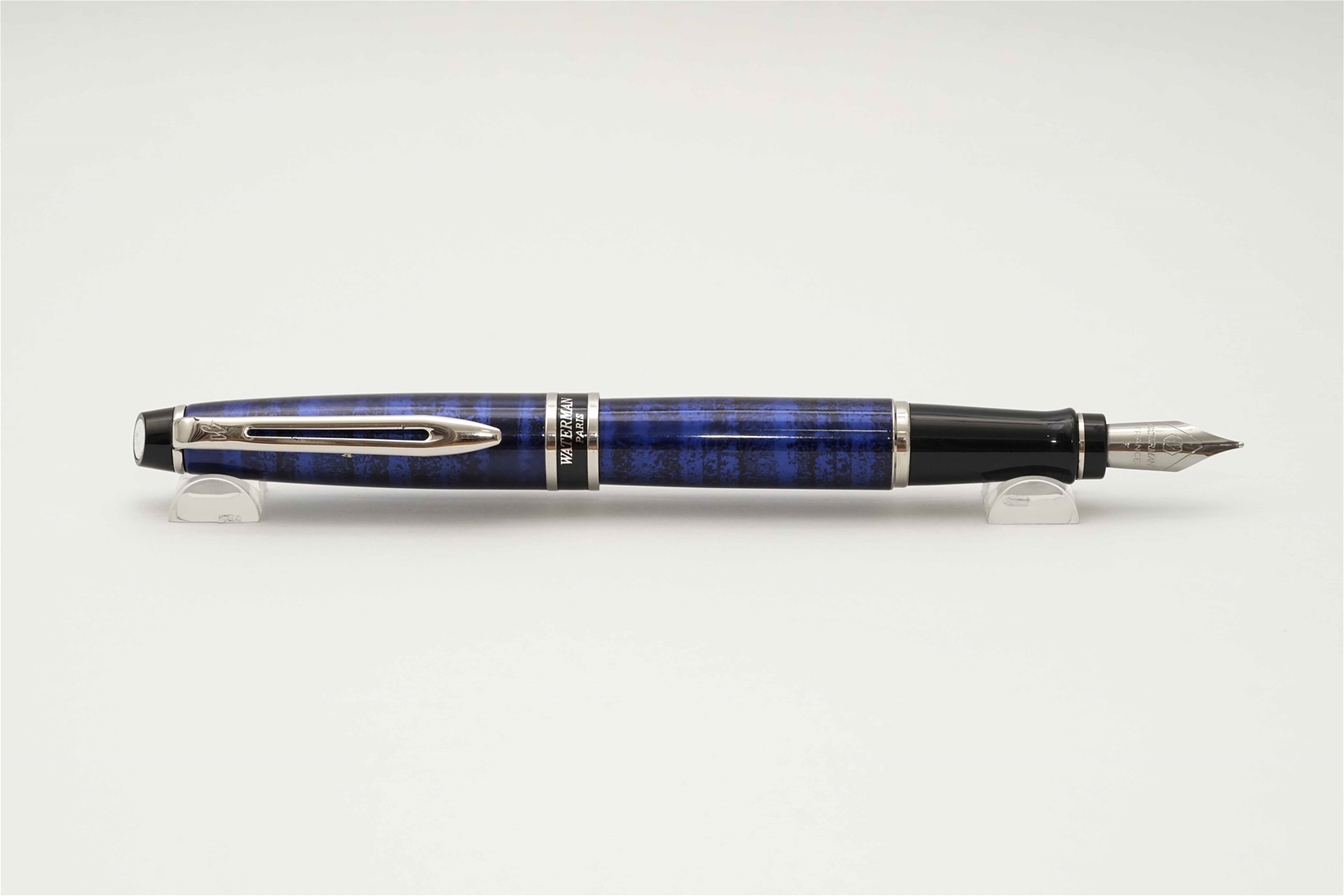 Bút máy Waterman Expert II Dune Blue CT Steel F