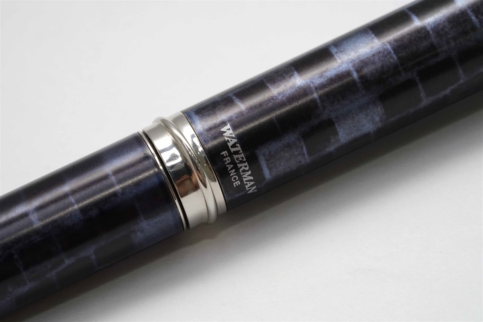 Bút máy Waterman Harmonie Patio Blue CT Steel F