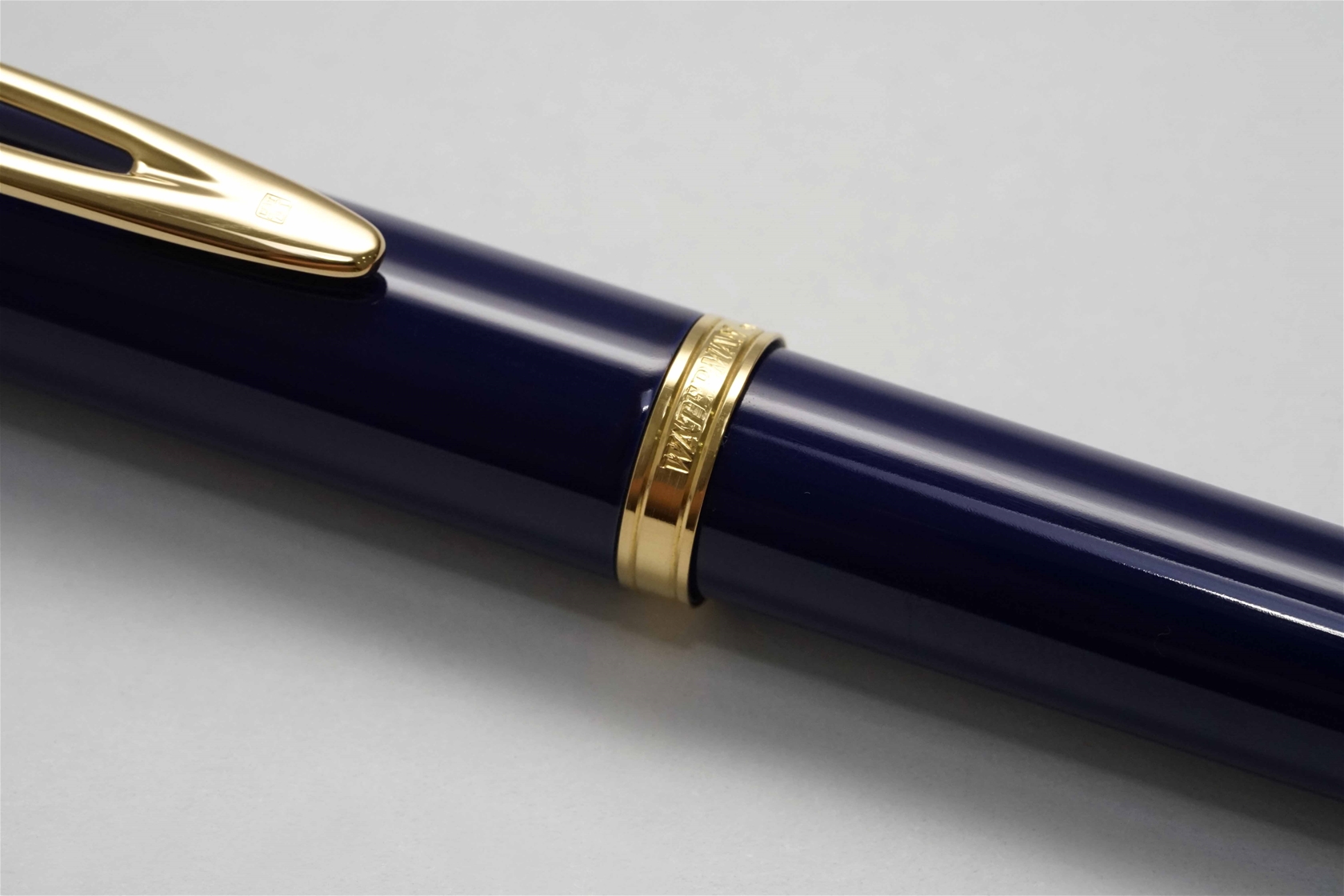 Bút máy Waterman Ideal Gentleman Blue Lacquer 18K M