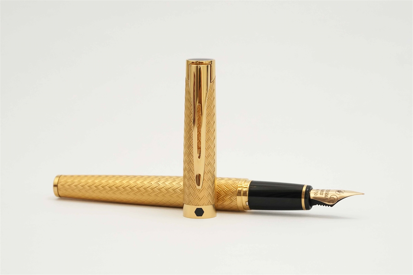 Bút máy Waterman L'Etalon Gold Plated 18K F 