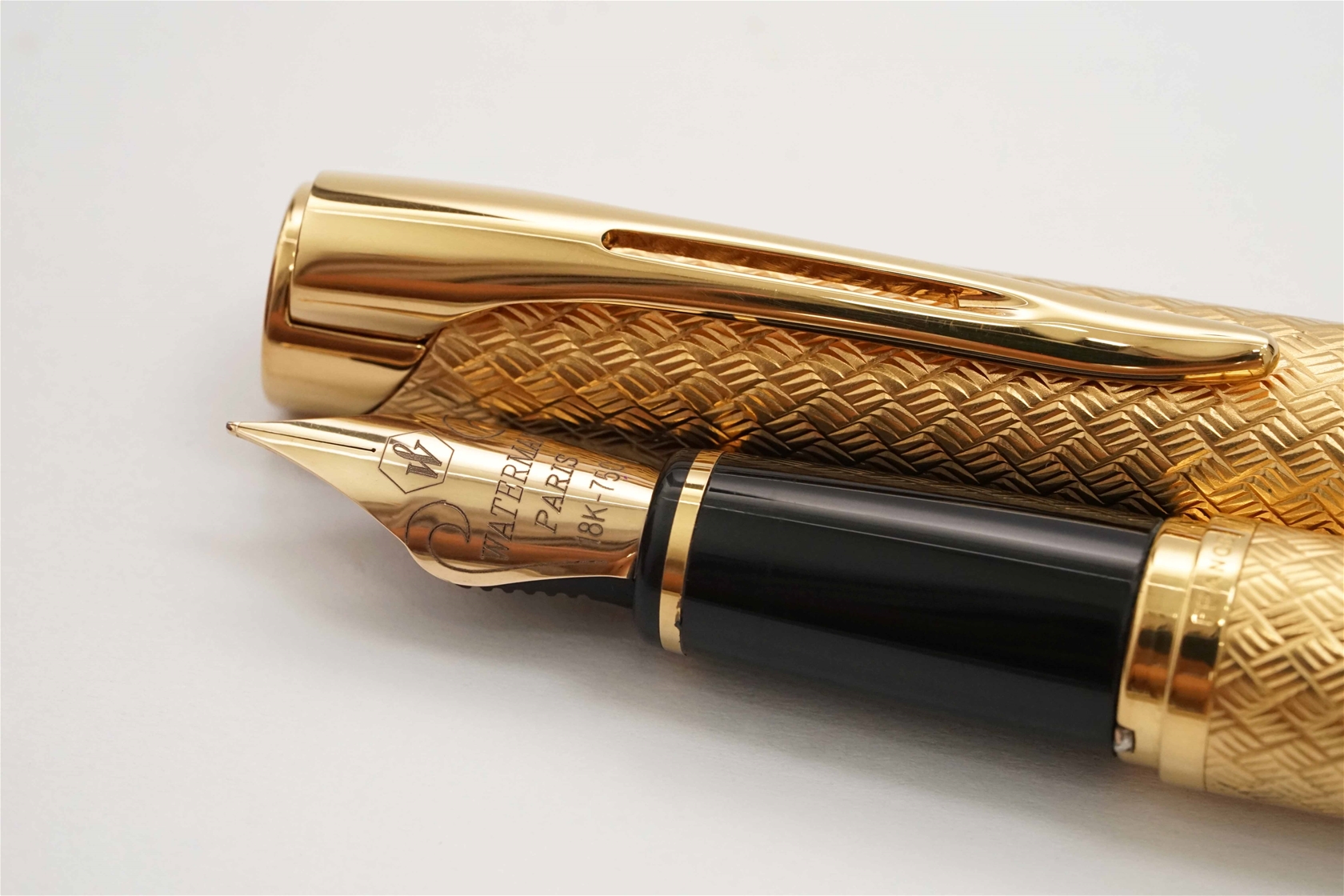 Bút máy Waterman L'Etalon Gold Plated 18K F 